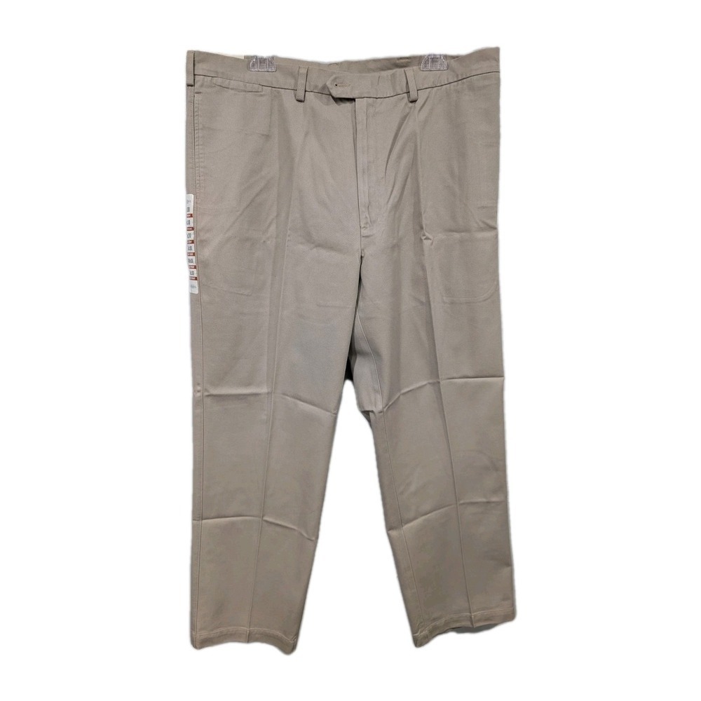 Savane 40x30 Mens Cotton Dress Pants , Wrinkle Free, Comfortable Waist.